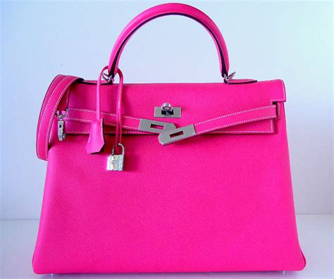 pink hermes kelly bag